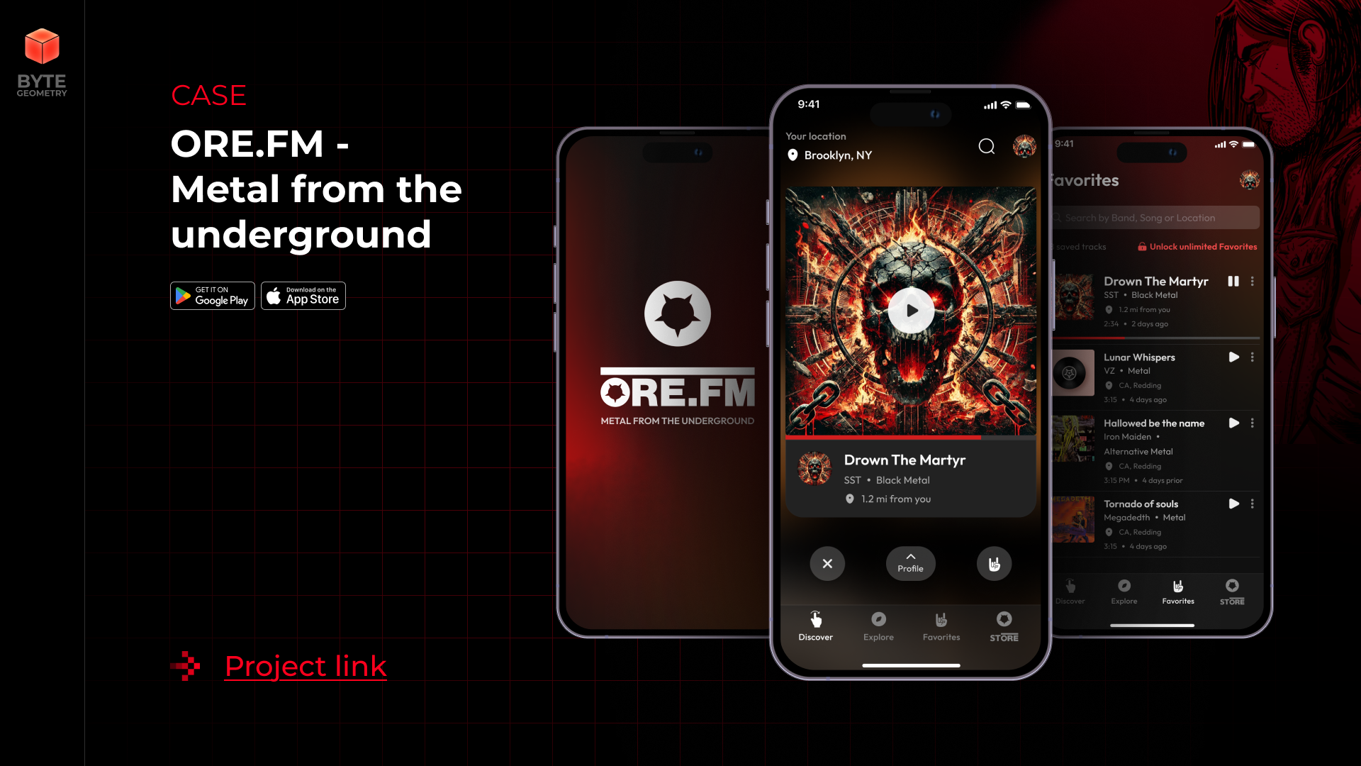 ORE.FM - discover metal music bands